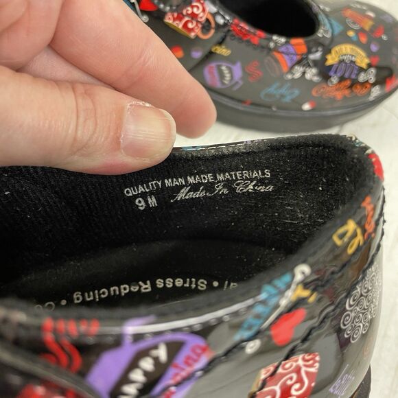 Easy Works by Easy Street Clogs Mary Janes Nurse Shoes Size 9 ~ Letsee Coffee - Picture 10 of 10